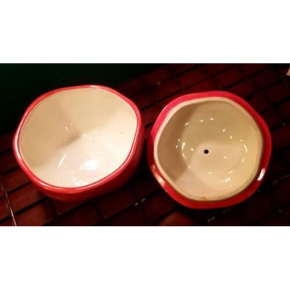 Susan Winget Apple Cookie Jar Cracker Barrel Certified International - Picture 6 of 7